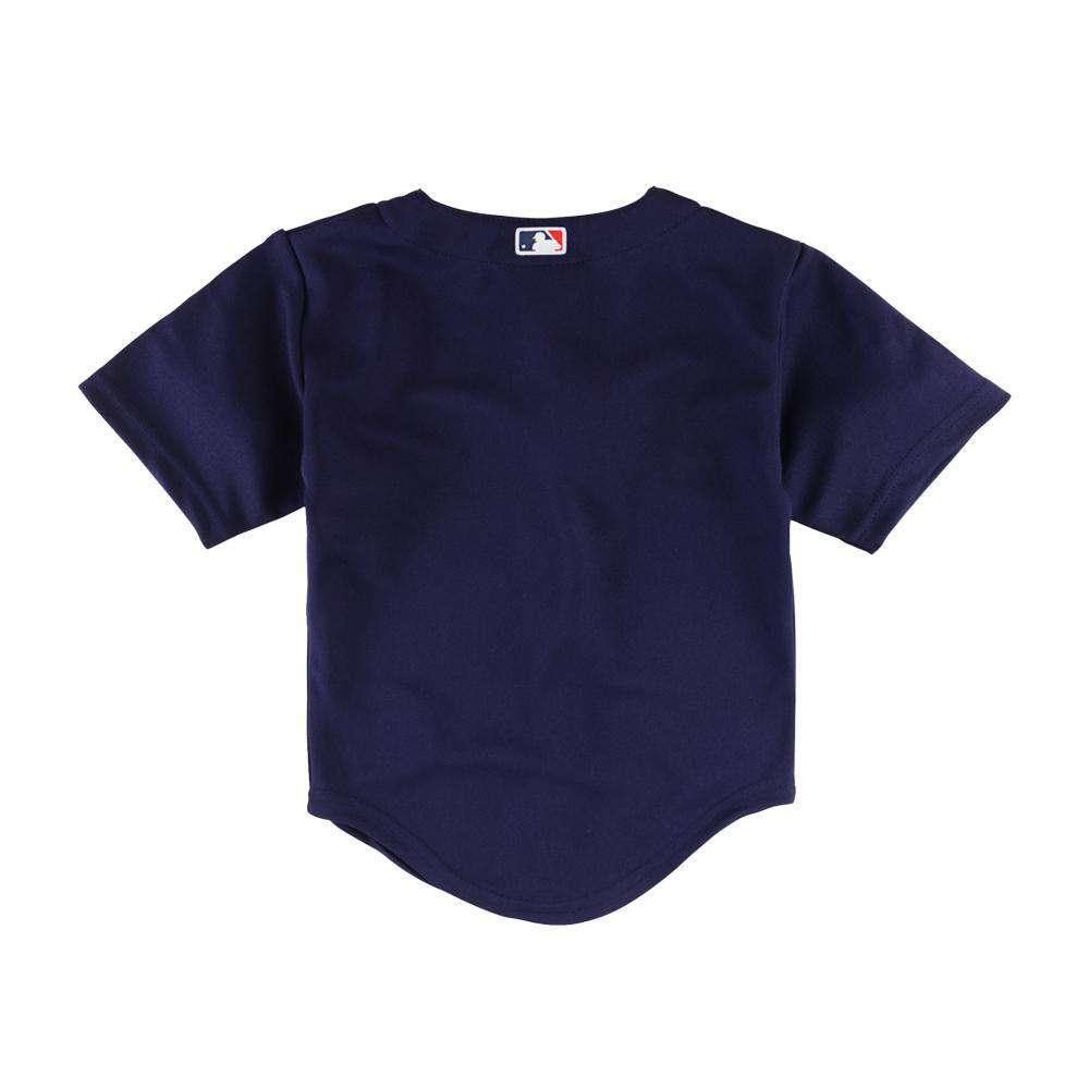 Majestic Athletic Jerseys Boys Boston Red Sox Majestic MLB Cool Base Replica Jersey - Navy