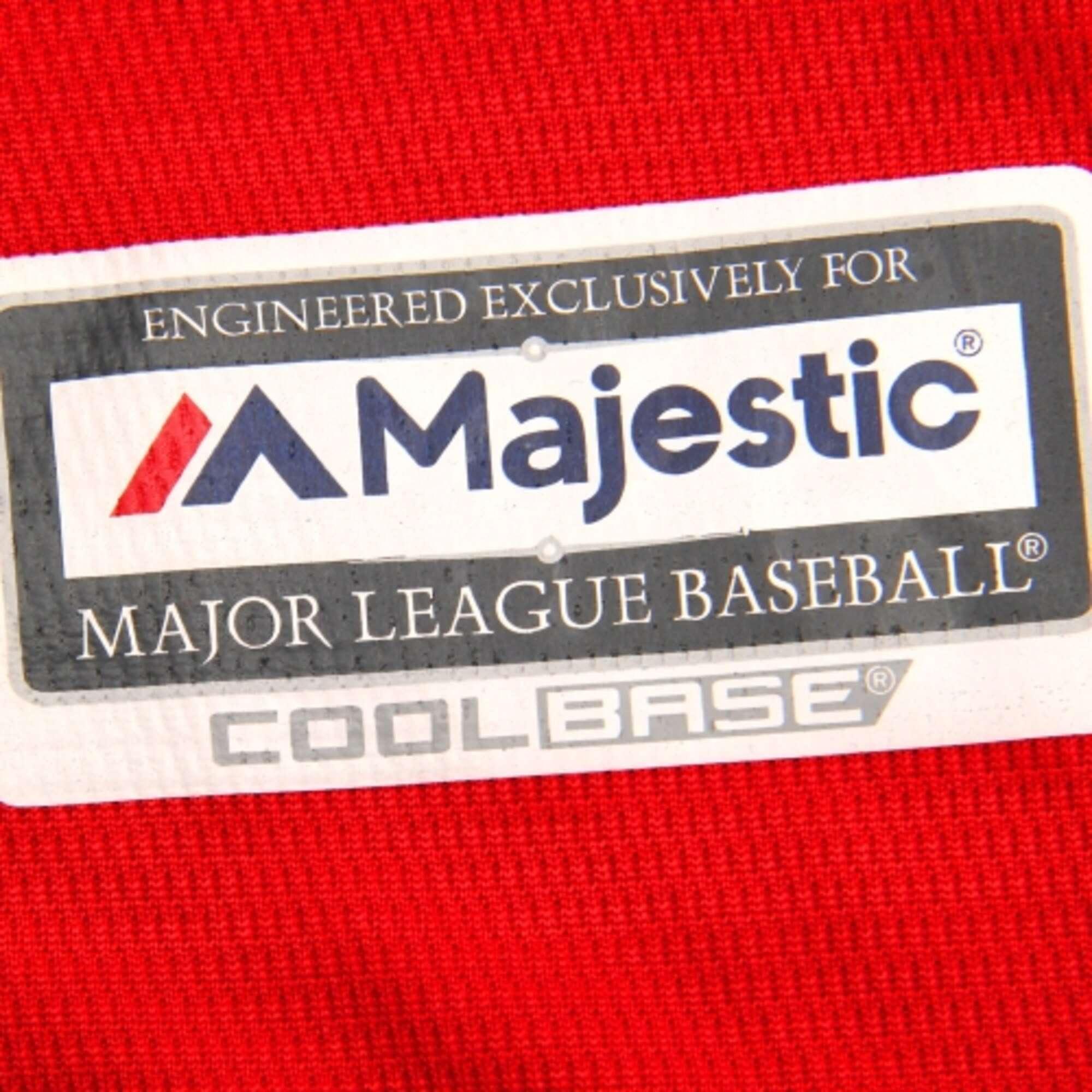 Majestic Athletic Jerseys Boys Boston Red Sox Majestic MLB Cool Base Replica Jersey - Red