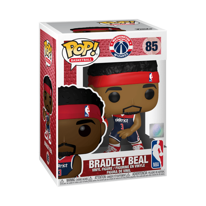 Funko Figures Bradley Beal Washington Wizards Funko NBA Pop 3.75" Figure - Navy