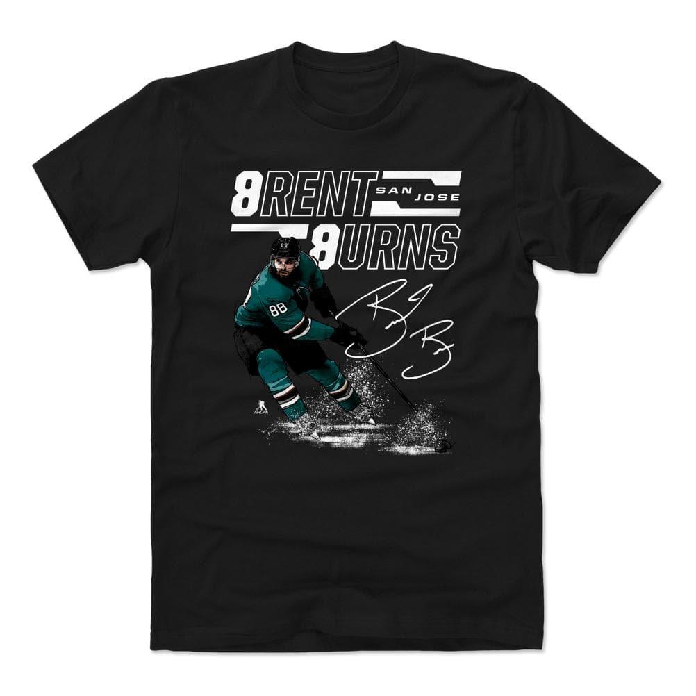 500 Level T-Shirts Brent Burns San Jose Sharks 500 Level NHL Offset T-Shirt - Black