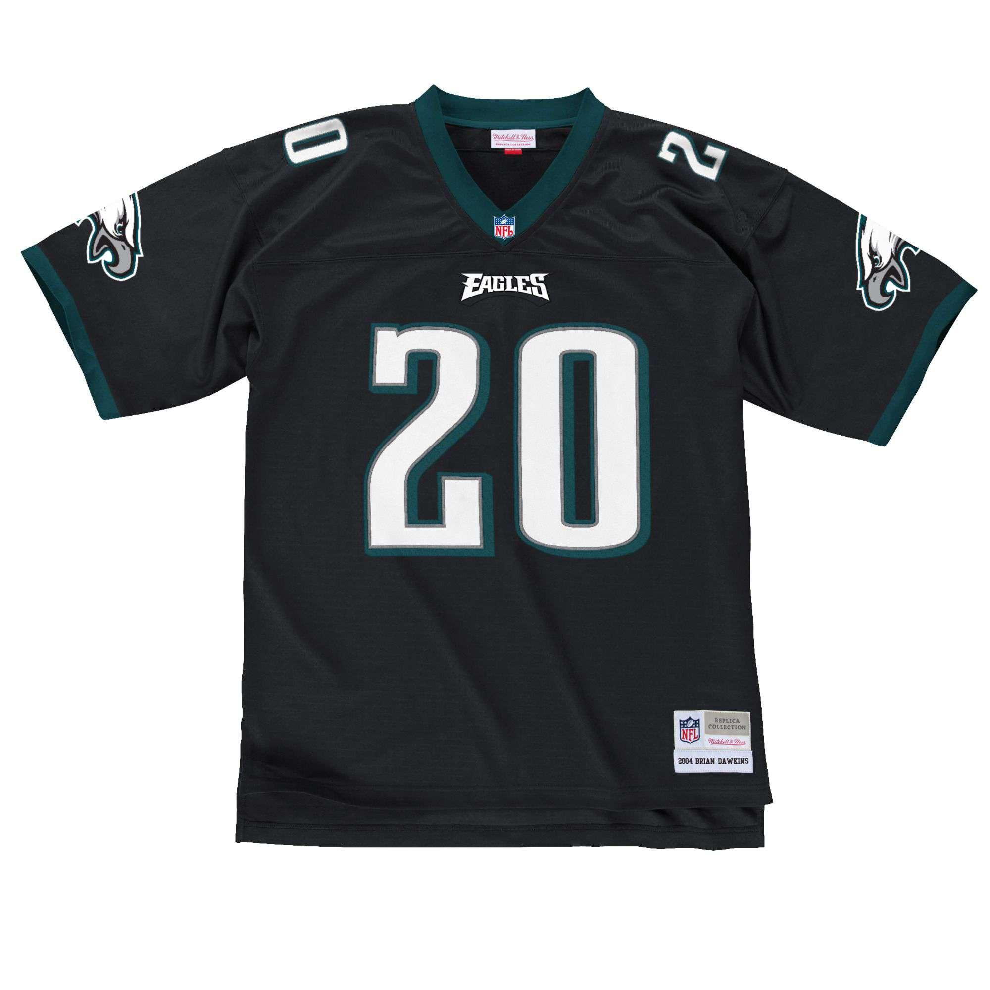 Mitchell And Ness Jerseys Brian Dawkins Philadelphia Eagles Mitchell & Ness NFL Legacy Jersey - Black