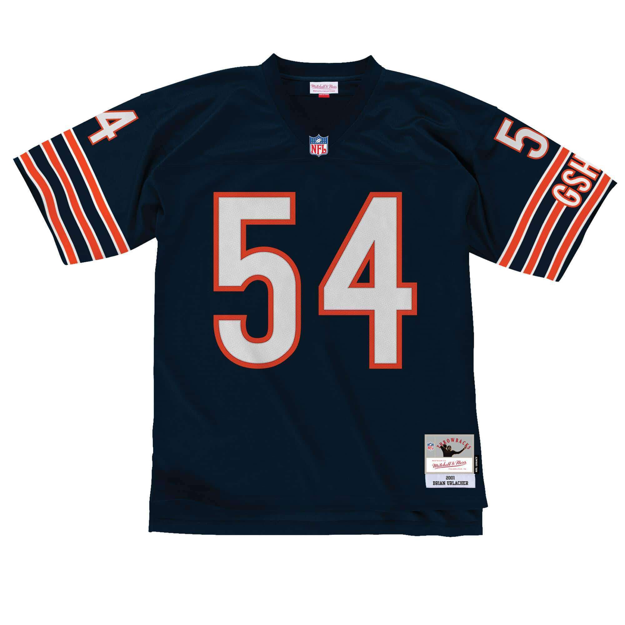 Mitchell And Ness Jerseys Brian Urlacher Chicago Bears Mitchell & Ness NFL Legacy Jersey - Navy