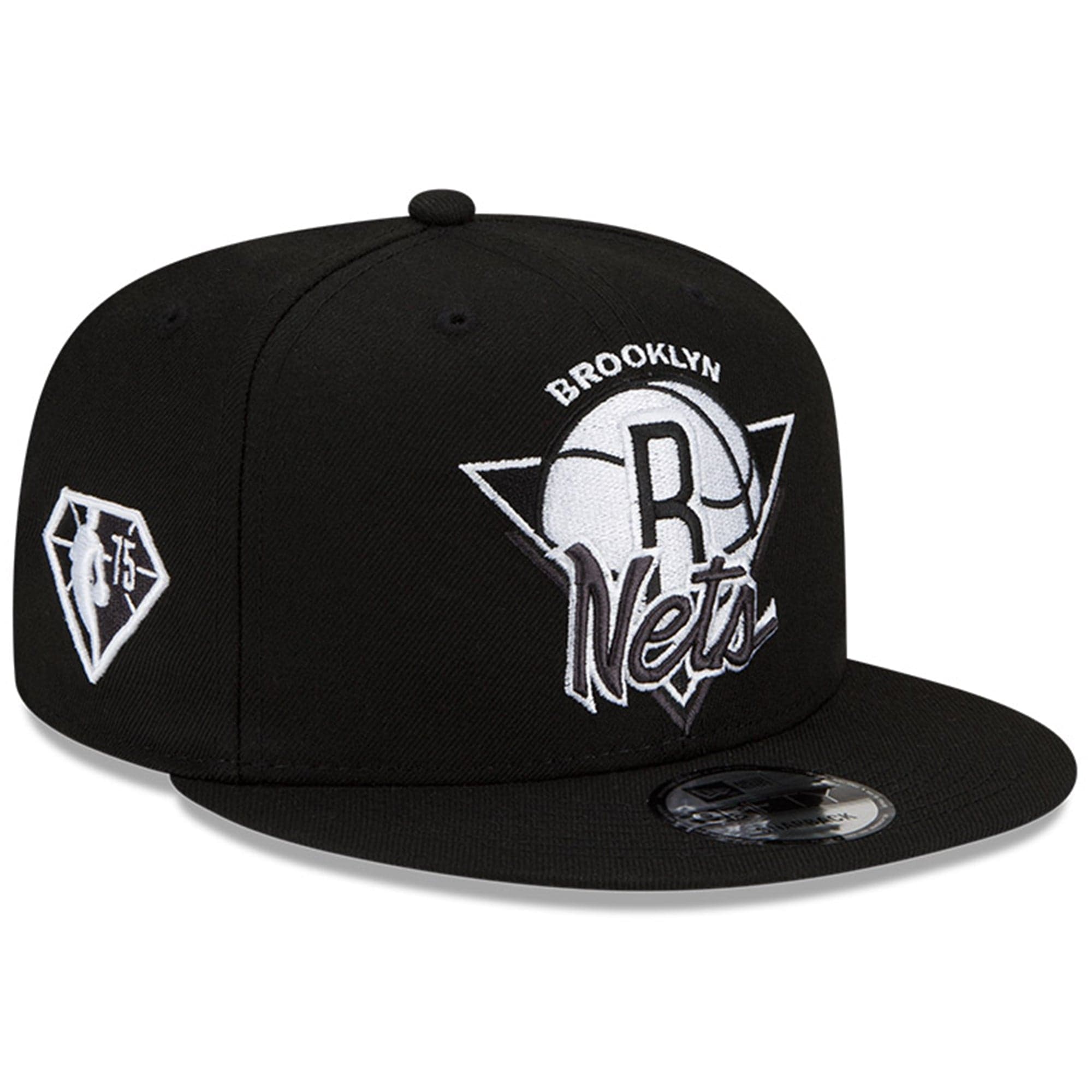 New Era Caps Brooklyn Nets New Era 2021 NBA Tip Off 9FIFTY Snapback Hat - Black