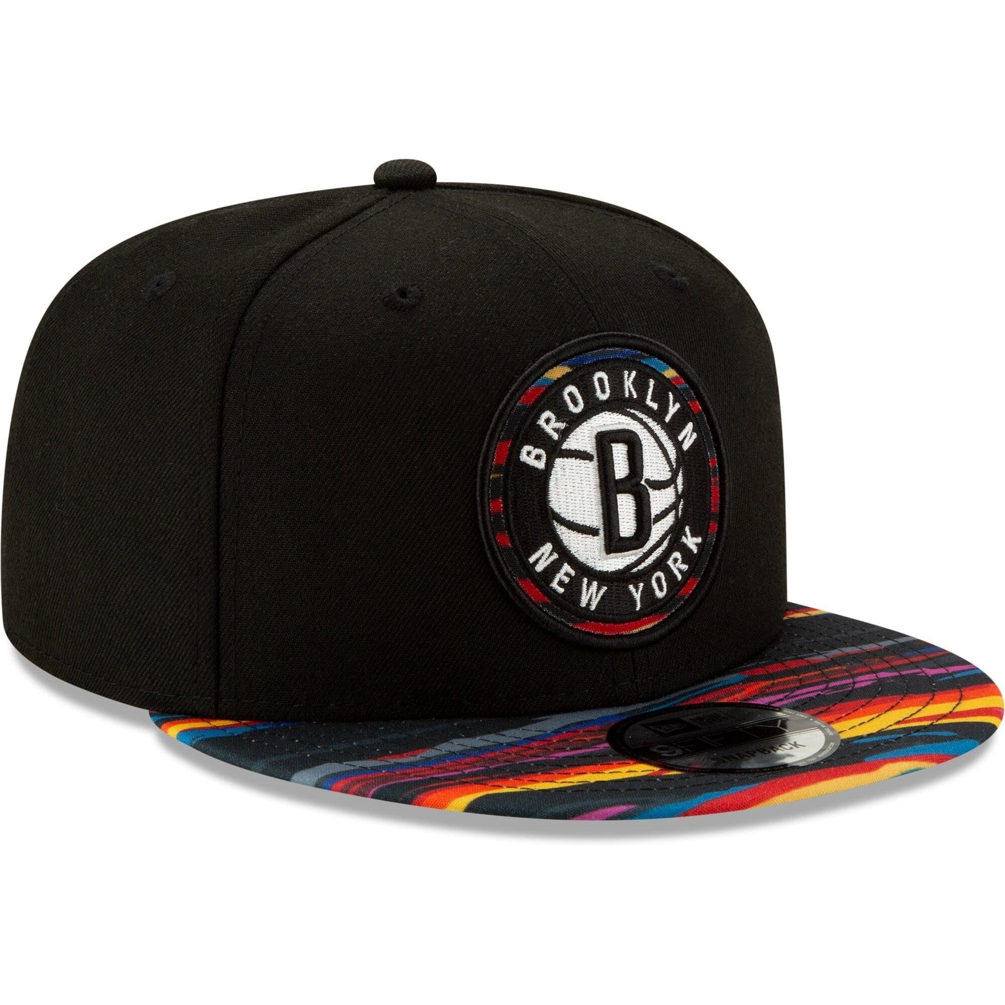 New Era Caps Brooklyn Nets New Era NBA 2019 City Series 9FIFTY Snapback Hat - Black