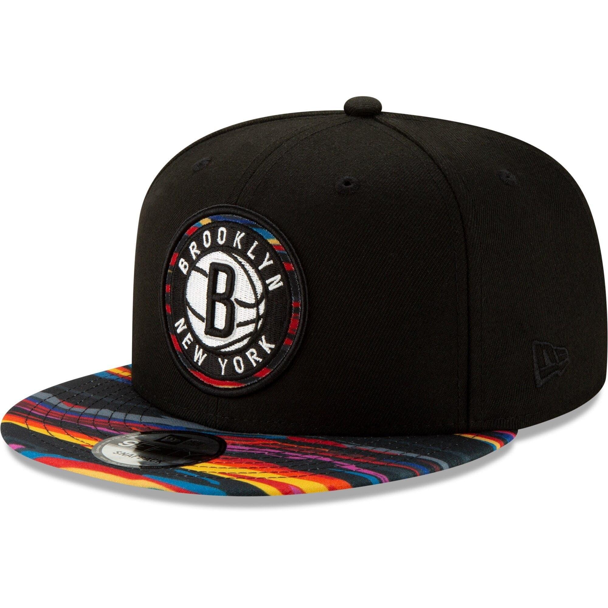 New Era Caps Brooklyn Nets New Era NBA 2019 City Series 9FIFTY Snapback Hat - Black