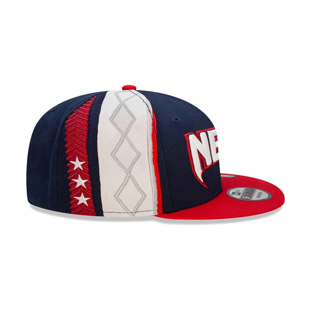 New Era Caps Brooklyn Nets New Era NBA 21-22 City Edition 9FIFTY Snapback Hat - Navy