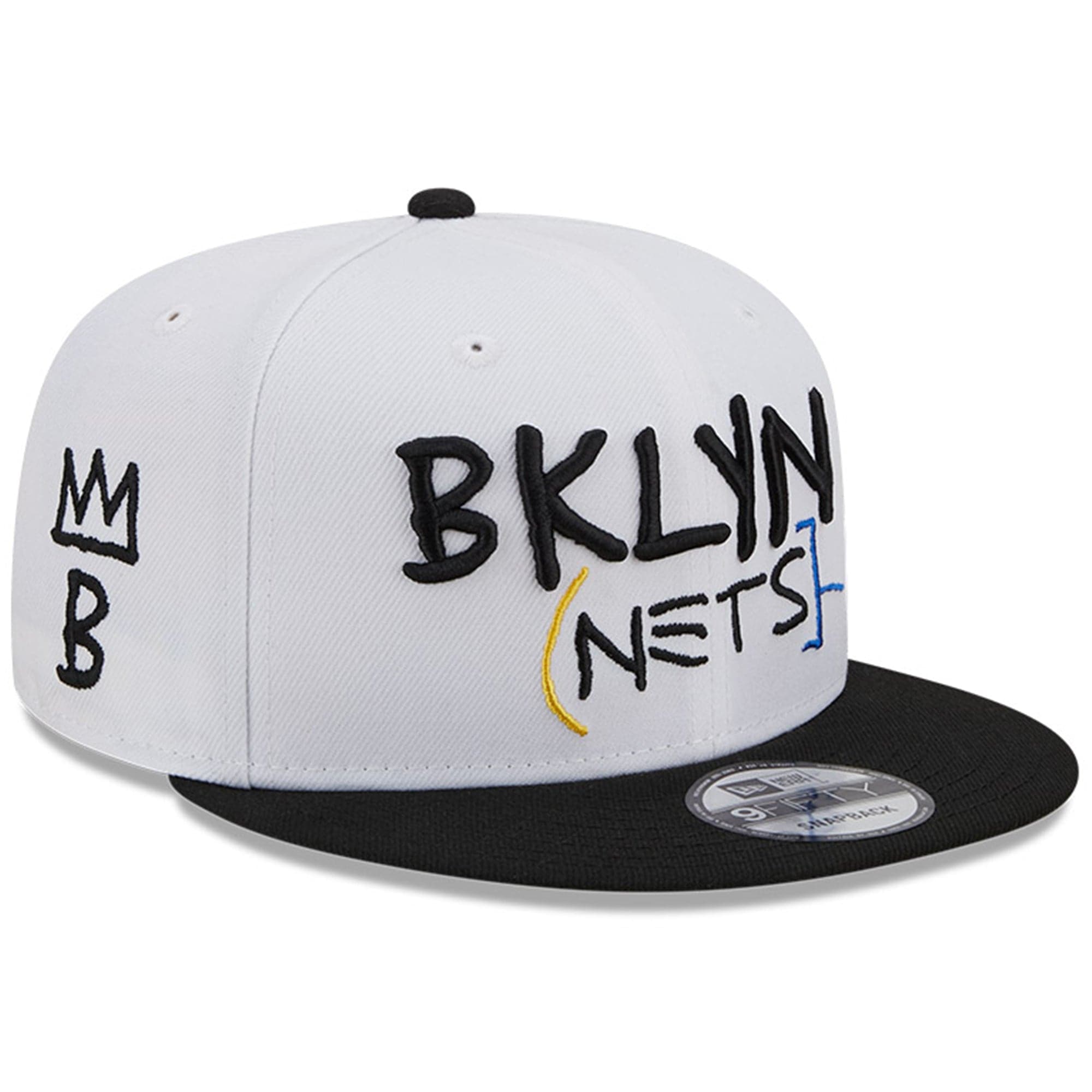 New Era Caps Brooklyn Nets New Era NBA 22-23 City Edition 9FIFTY Snapback Hat - White