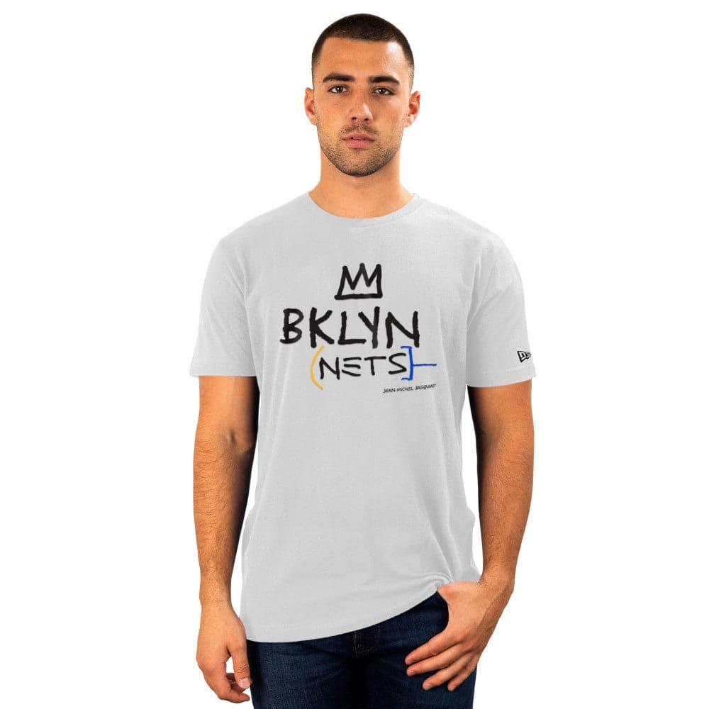 New Era T-Shirts Brooklyn Nets New Era NBA 22-23 City Edition T-Shirt - White