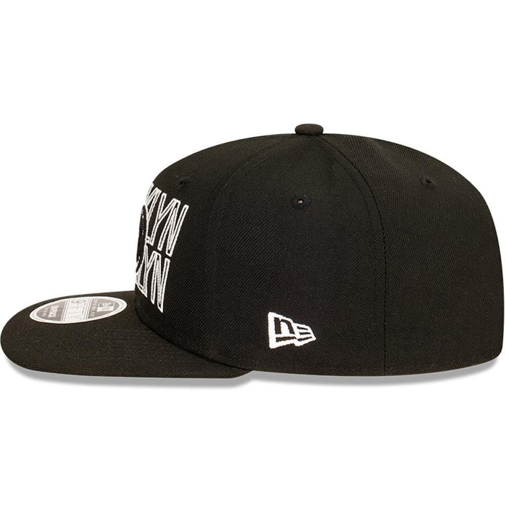 New Era Caps Brooklyn Nets New Era NBA Neon Lights Original Fit 9FIFTY Snapback Hat - Black