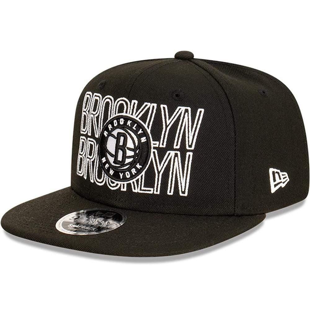 New Era Caps Brooklyn Nets New Era NBA Neon Lights Original Fit 9FIFTY Snapback Hat - Black