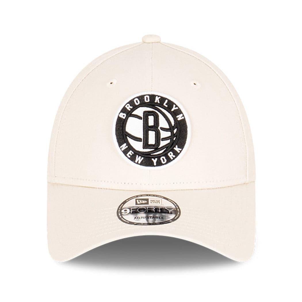 New Era Caps Brooklyn Nets New Era NBA Team 9FORTY Snapback Hat - Stone