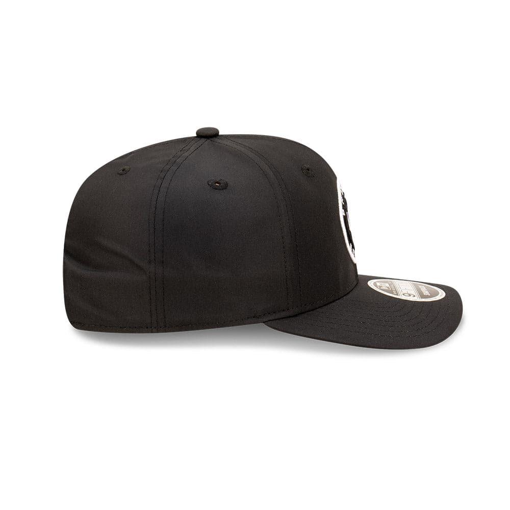 New Era Caps Adjustable M/L Brooklyn Nets New Era NBA Team Prolite 9FIFTY OF Pre-Curved Snapback Hat - Black