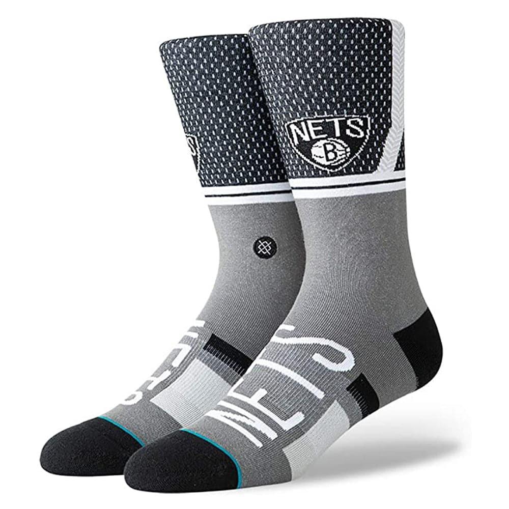 Stance Socks Brooklyn Nets Stance NBA Shortcut 2 Crew Socks - Black