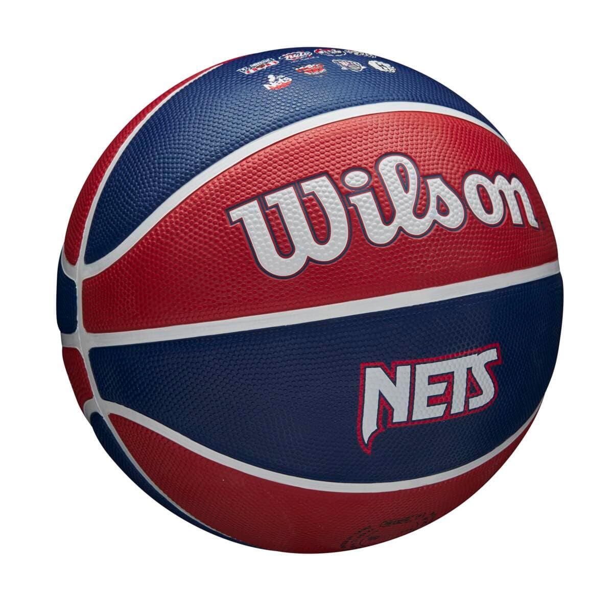 Wilson Sporting Goods Balls Brooklyn Nets Wilson NBA 21-22 City Edition Full Size Basketball Ball - Size 7