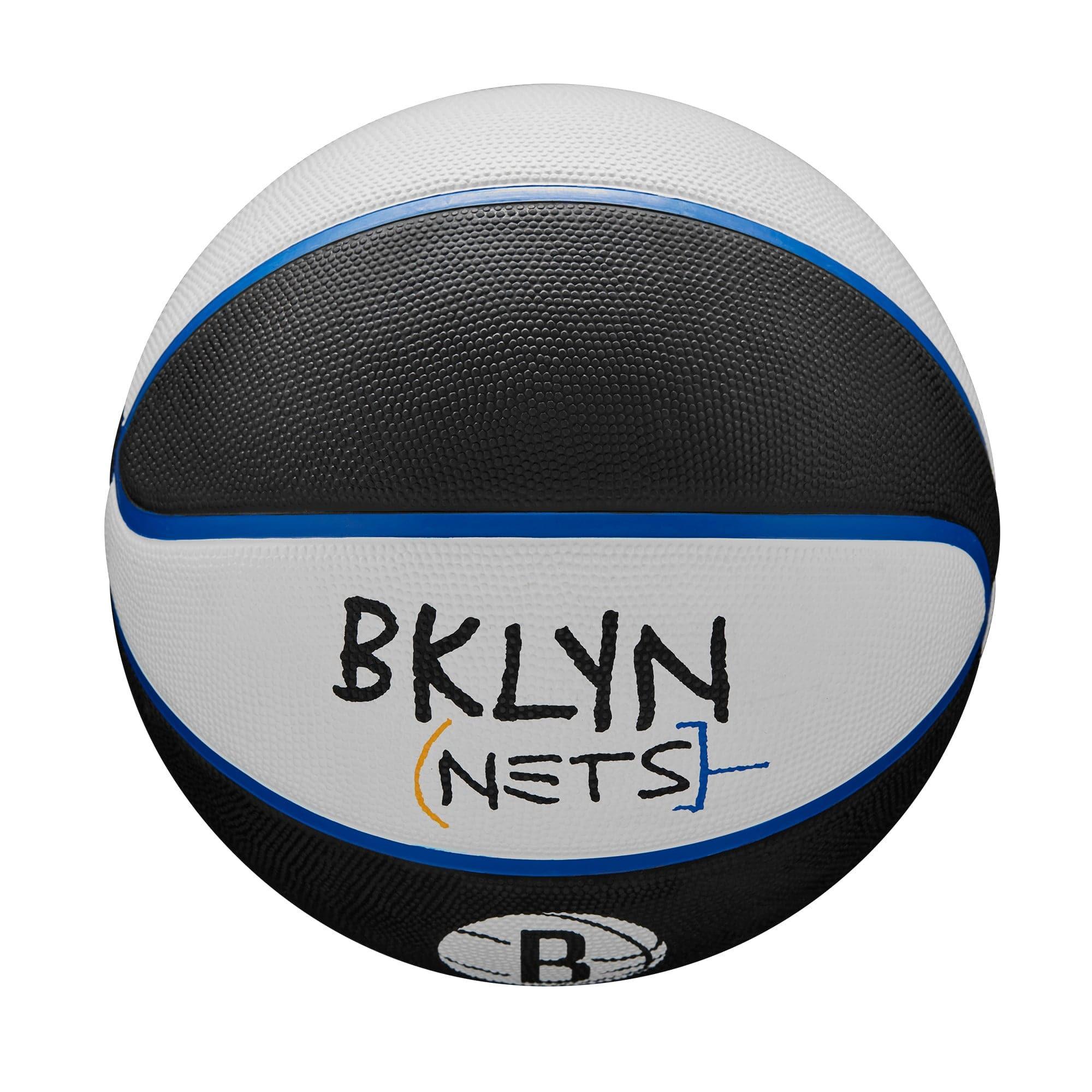 Wilson Sporting Goods Balls Brooklyn Nets Wilson NBA 22-23 City Edition All Surface Basketball Ball