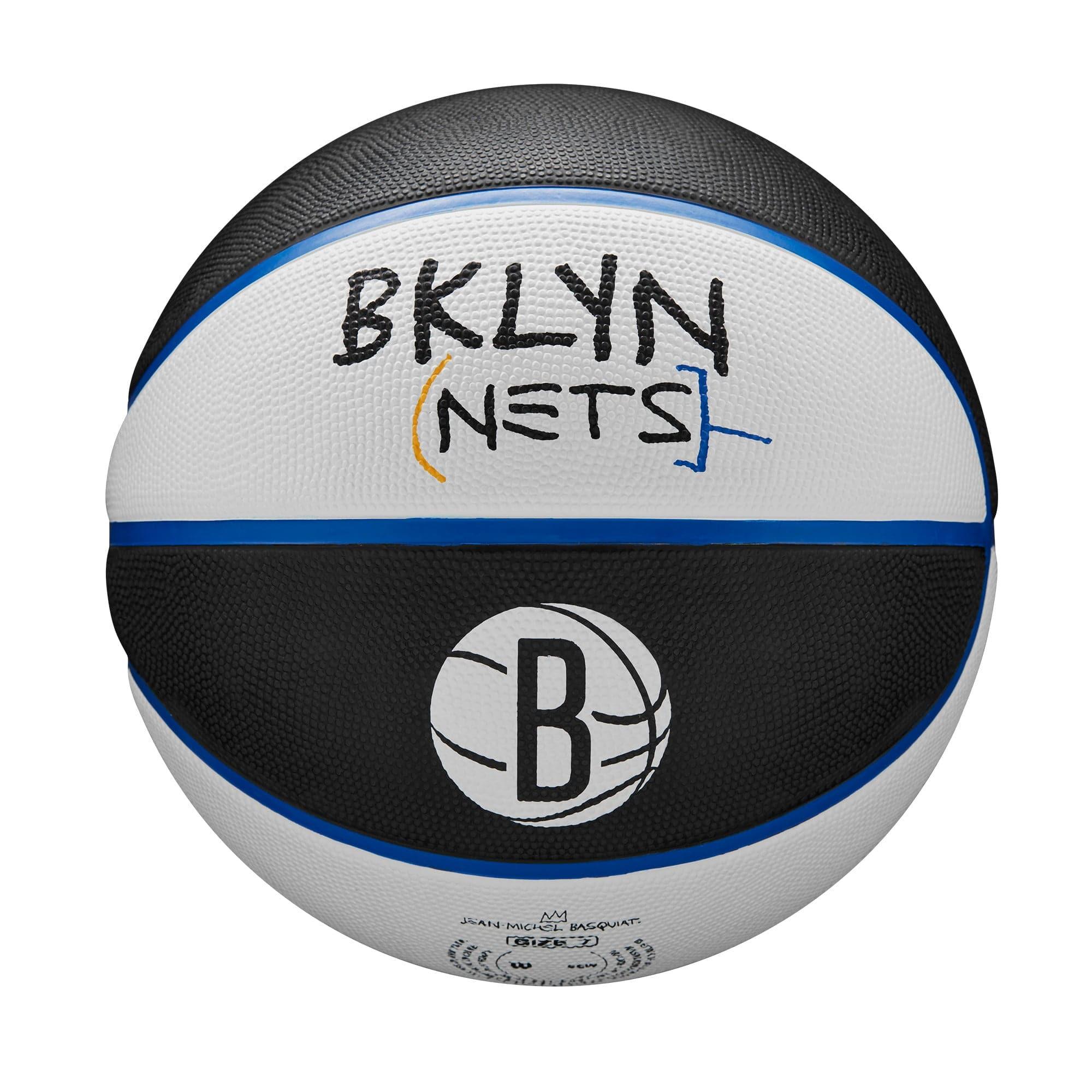 Wilson Sporting Goods Balls Brooklyn Nets Wilson NBA 22-23 City Edition All Surface Basketball Ball