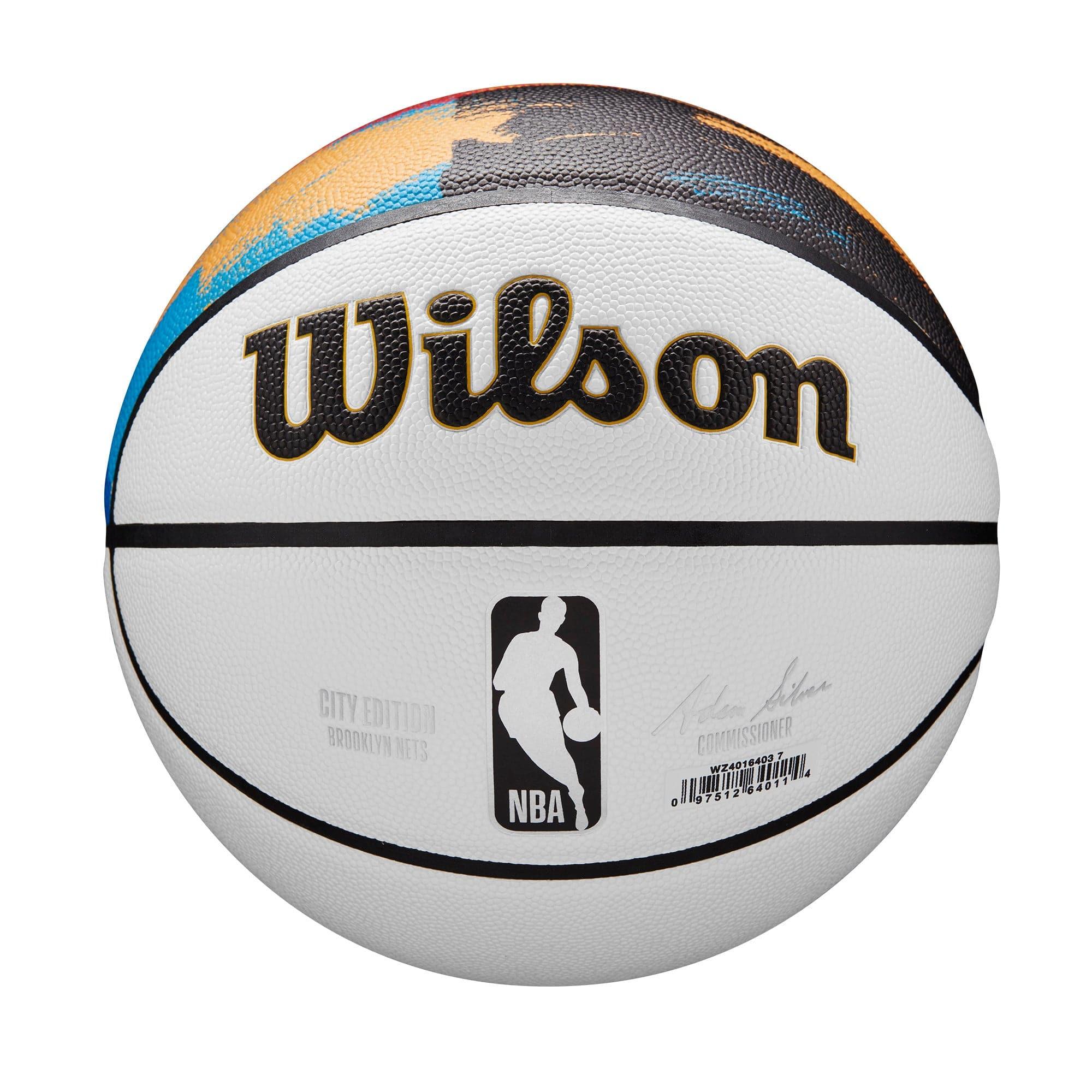 Wilson Sporting Goods Balls Brooklyn Nets Wilson NBA 22-23 City Edition Collectors Basketball Ball