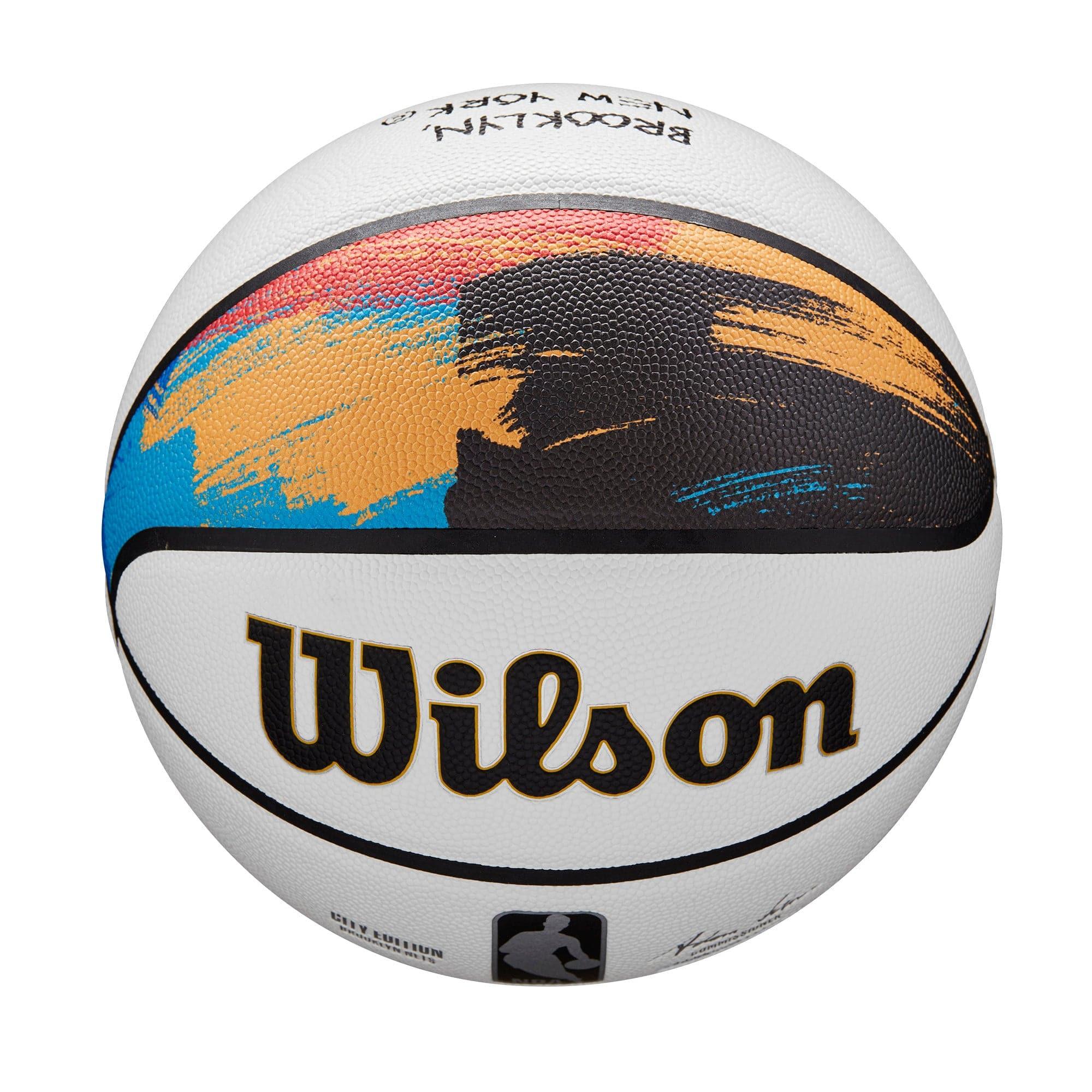 Wilson Sporting Goods Balls Brooklyn Nets Wilson NBA 22-23 City Edition Collectors Basketball Ball
