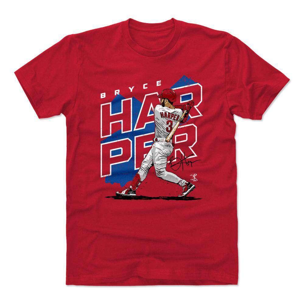 500 Level T-Shirts M Bryce Harper MLB Player T-Shirt - Red