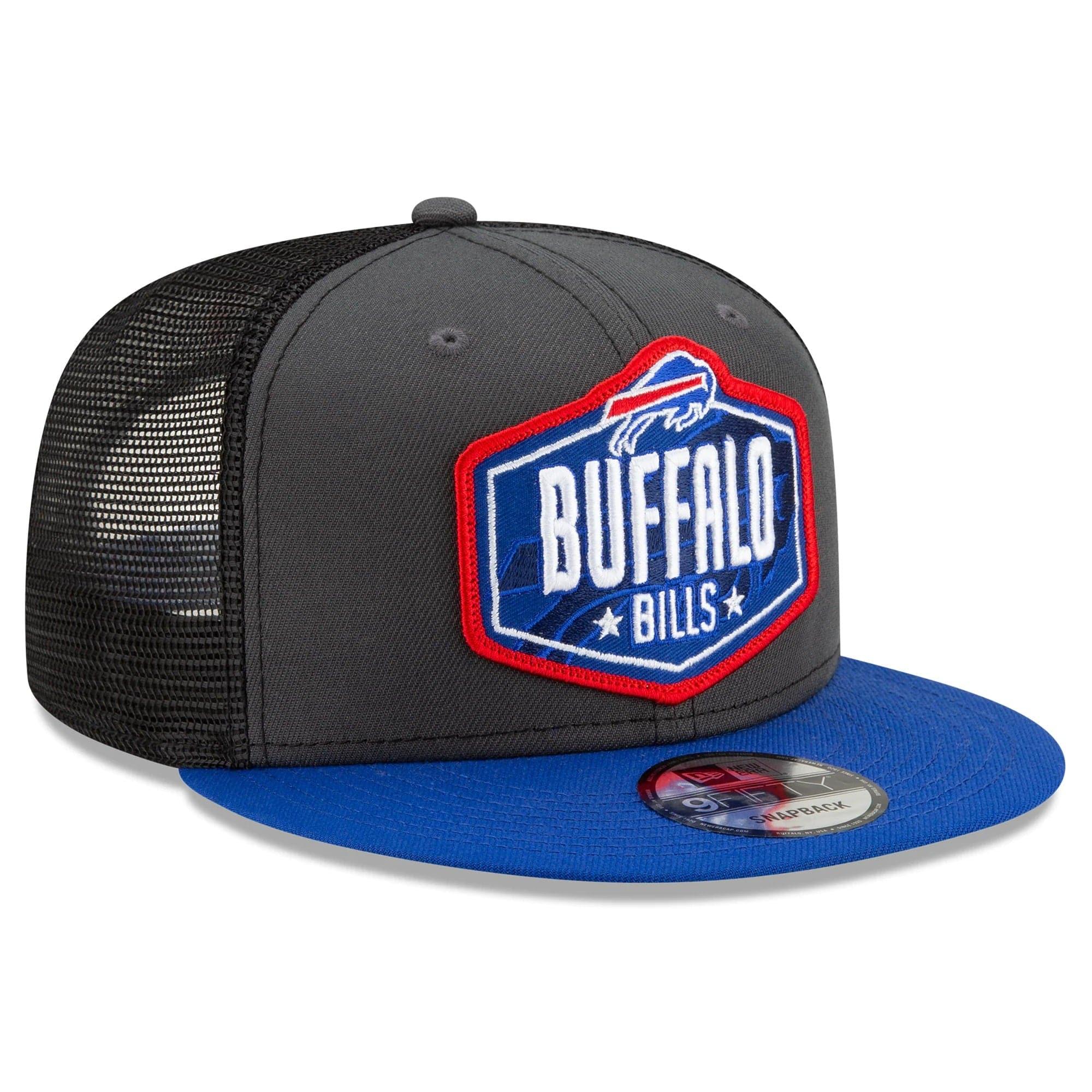 New Era Caps Buffalo Bills New Era 2021 NFL Draft 9FIFTY Snapback Hat - Graphite