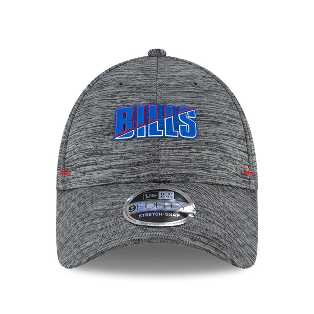 New Era Caps Buffalo Bills New Era NFL 2020 Summer Sideline 9FORTY Snapback Curve Hat - Heather Grey