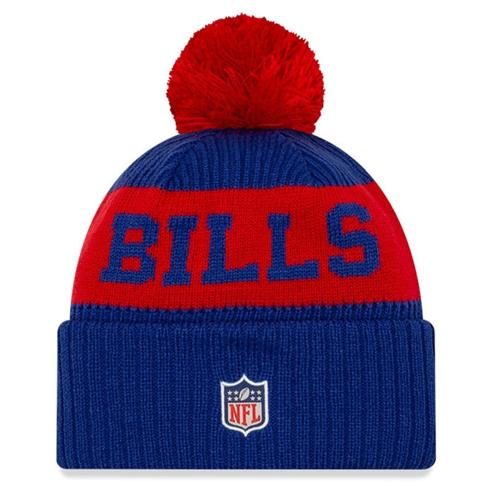 New Era Beanies Buffalo Bills New Era NFL 2020 Team Colour Sideline Knit Beanie