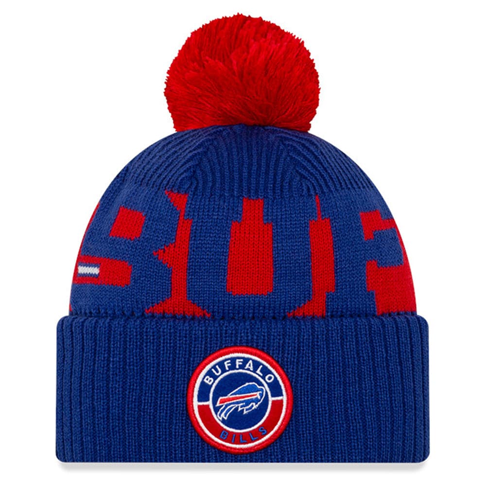 New Era Beanies Buffalo Bills New Era NFL 2020 Team Colour Sideline Knit Beanie
