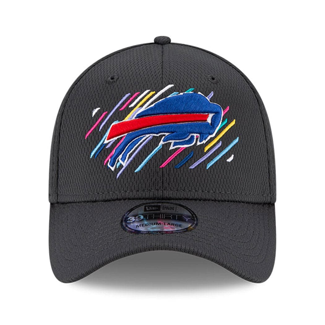 New Era Caps Buffalo Bills New Era NFL 2021 Crucial Catch 39THIRTY Flex Fit Hat - Steel