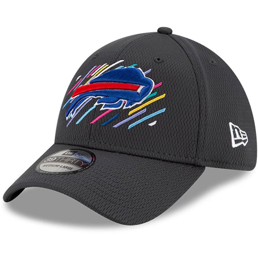 New Era Caps Buffalo Bills New Era NFL 2021 Crucial Catch 39THIRTY Flex Fit Hat - Steel