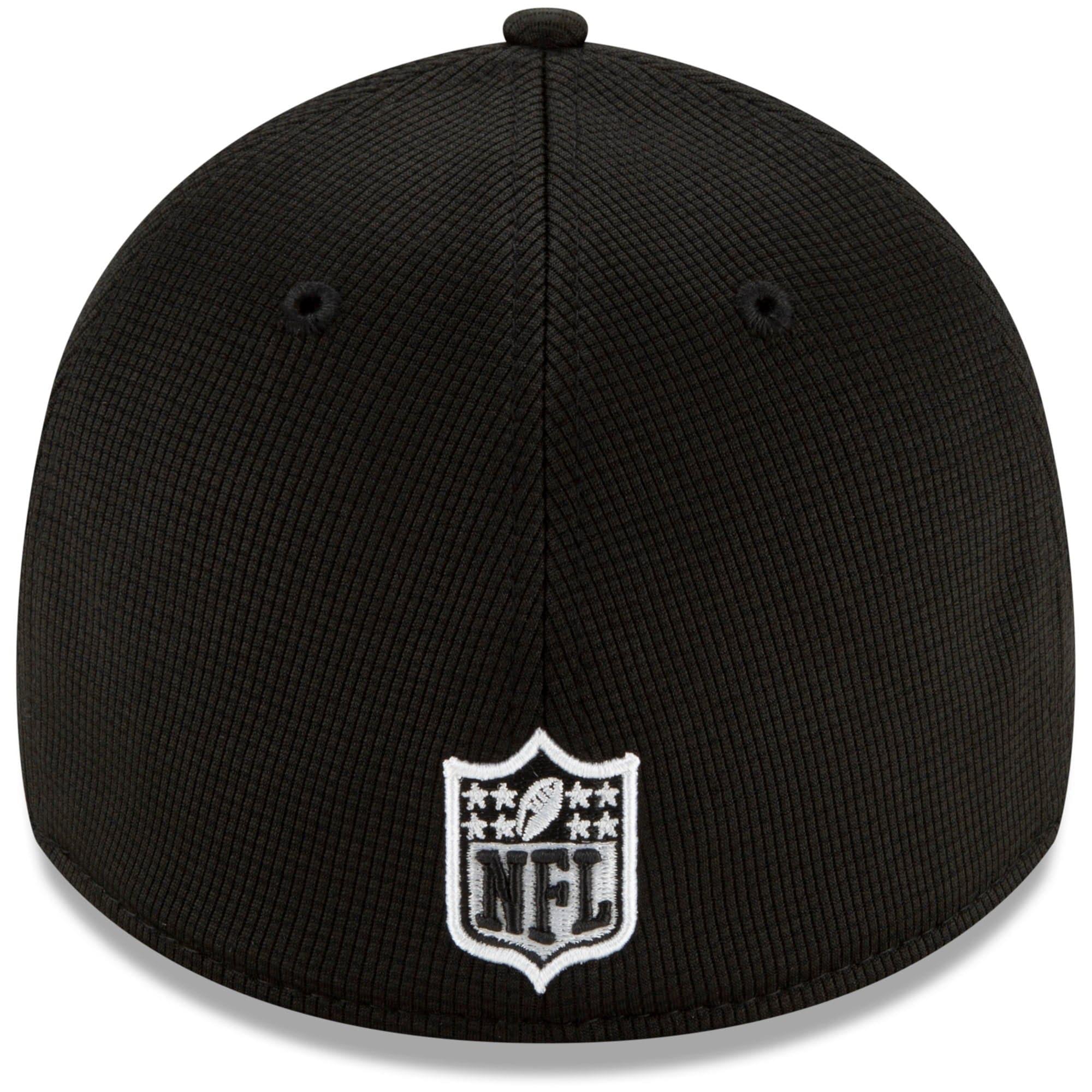 New Era Caps Buffalo Bills New Era NFL 2021 Sideline Home 39THIRTY Flex Fit Hat - Black