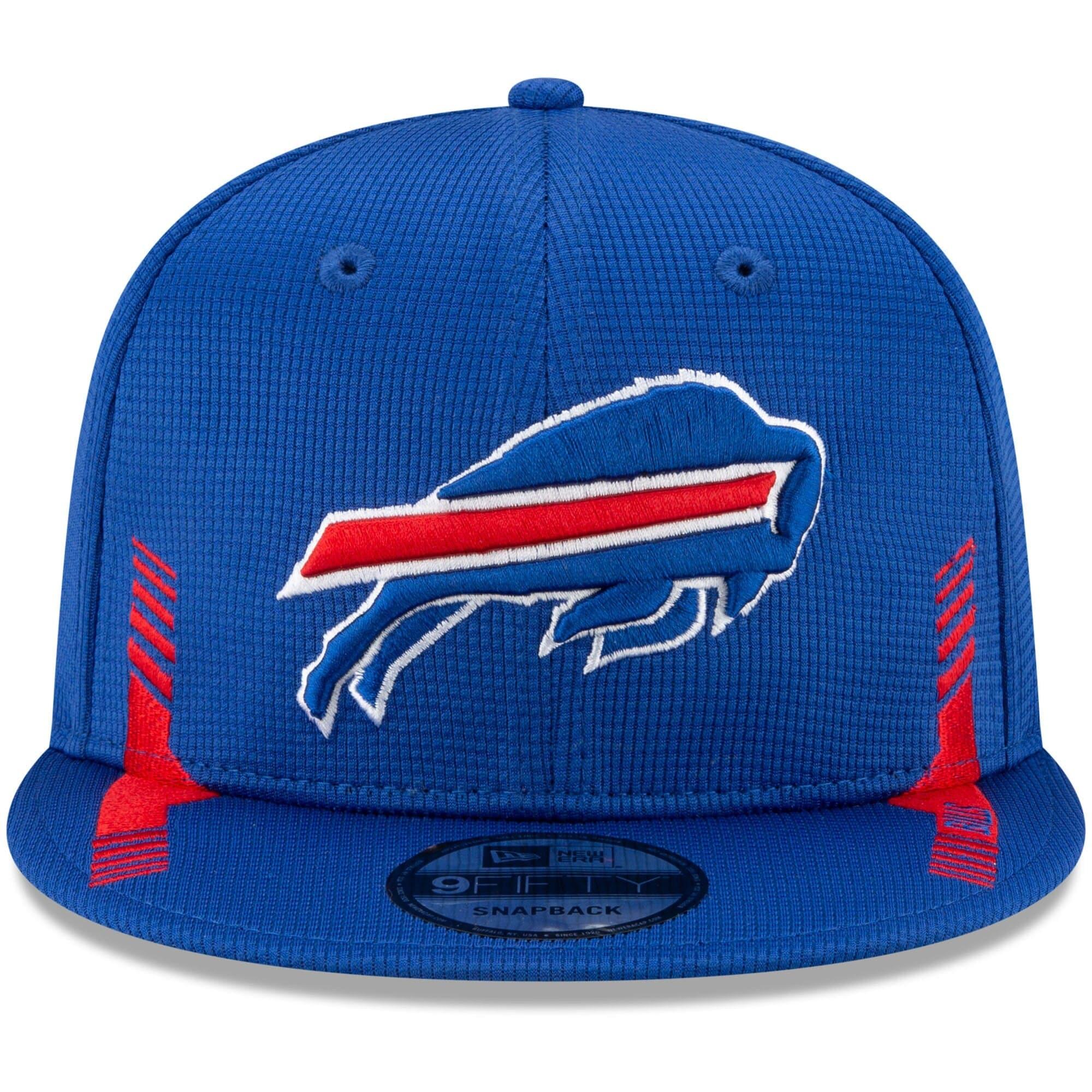 New Era Caps Buffalo Bills New Era NFL 2021 Sideline Home 9FIFTY Snapback Hat - Blue