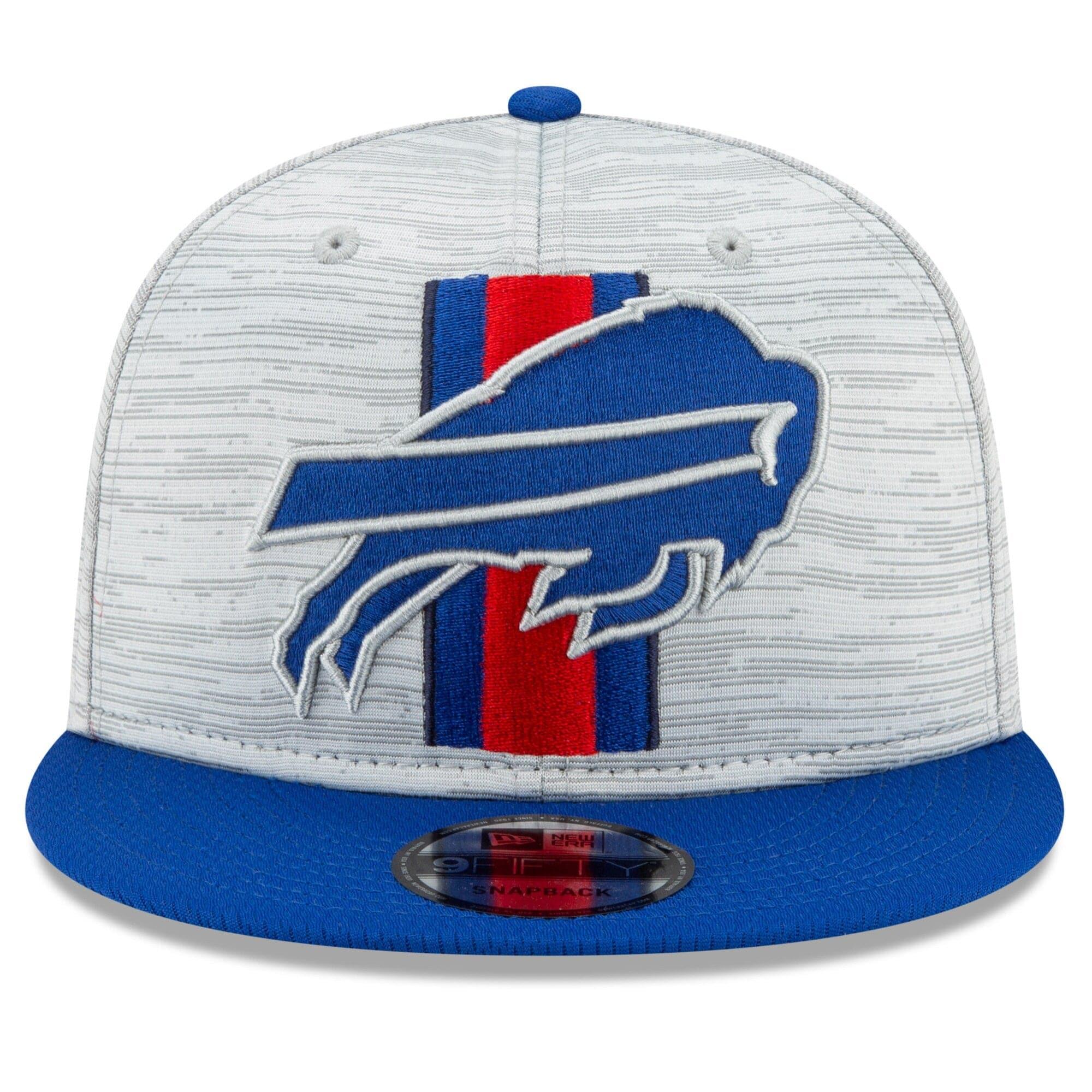 New Era Caps Buffalo Bills New Era NFL 2021 Training Camp 9FIFTY Snapback Hat - Grey