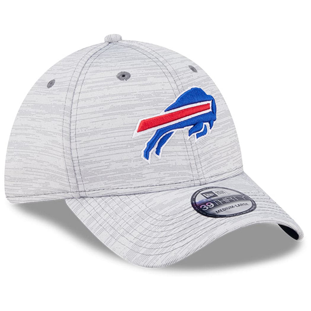 New Era Caps Buffalo Bills New Era NFL 22 Training Camp Coach 39THIRTY Stretch Fit Hat - Grey