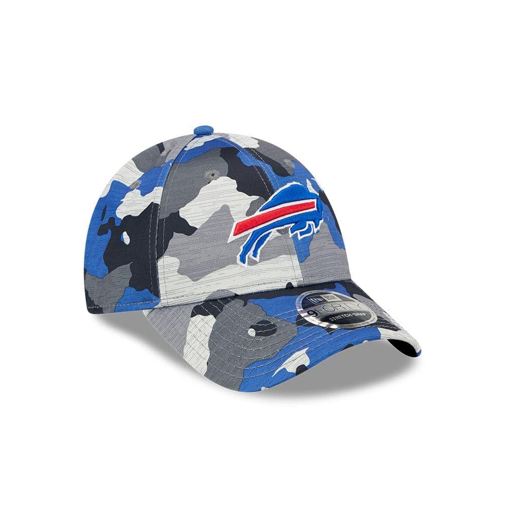 New Era Caps Youths Buffalo Bills New Era NFL 22 Training Camp Youths 9FORTY Stretch Snap Hat - Camo