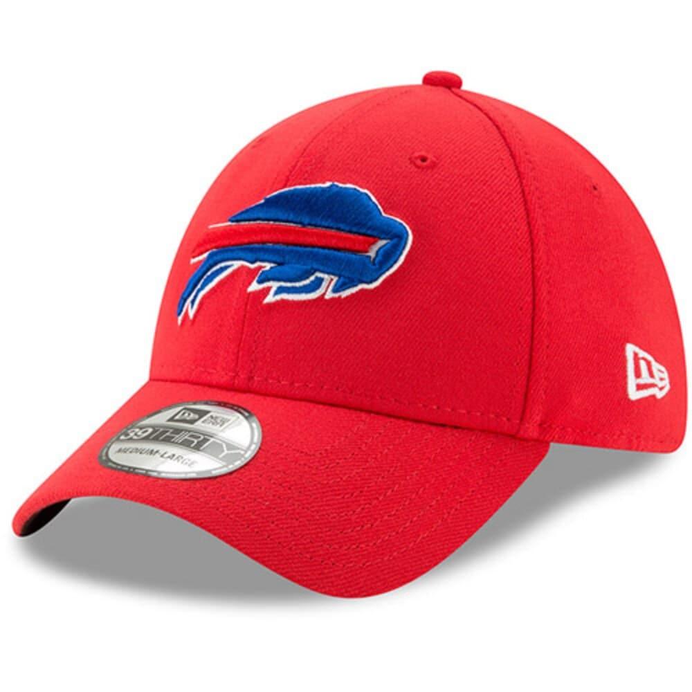 New Era Caps Buffalo Bills New Era NFL Team 39THIRTY Flex Fit Curve Hat - Red