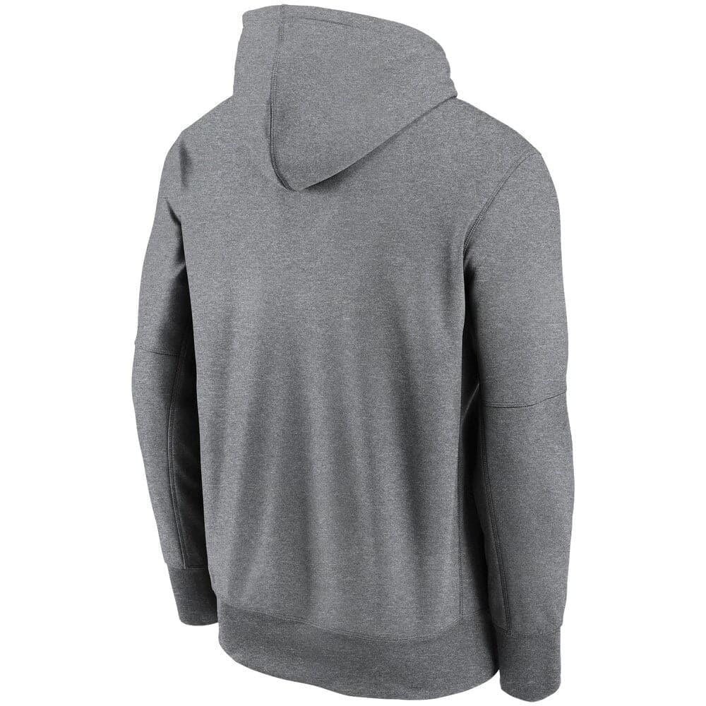 Nike Jumpers Buffalo Bills Nike NFL Prime Logo Therma Hoodie Jumper - Dark Grey Heather