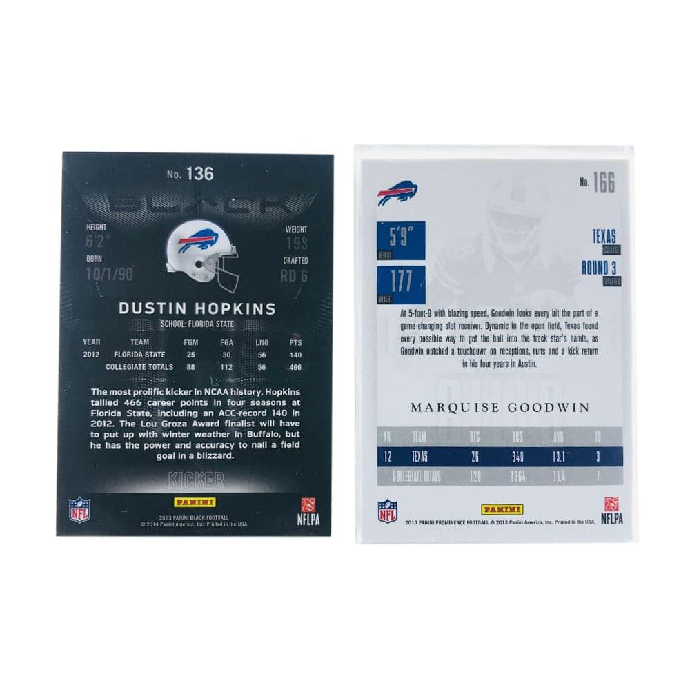 Panini Cards Buffalo Bills Panini NFL Premium Rookie 2 Trading Card Set