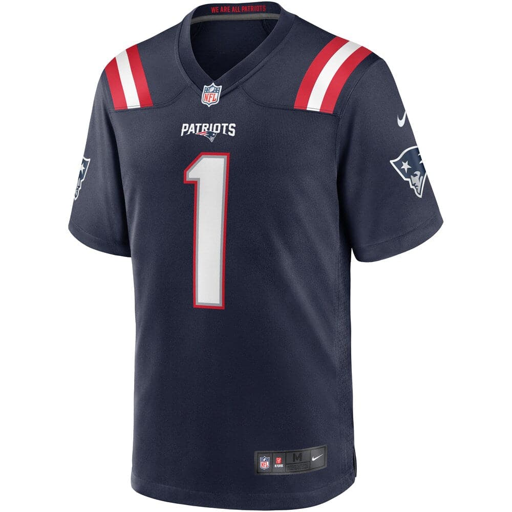 Nike Jerseys Cam Newton New England Patriots Nike NFL Game Jersey - Navy