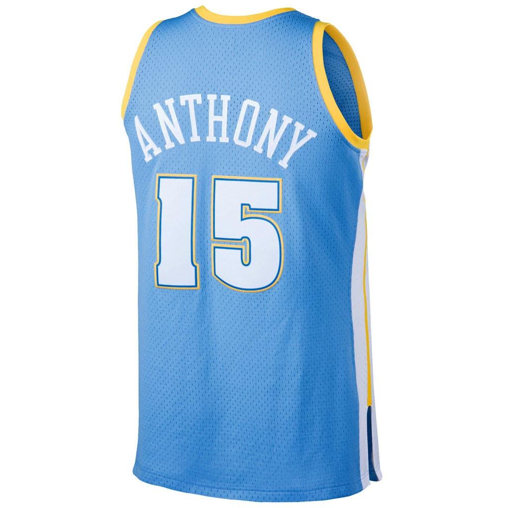 Mitchell And Ness Jerseys Carmelo Anthony Denver Nuggets Mitchell & Ness NBA 03-04 Swingman Jersey - Blue