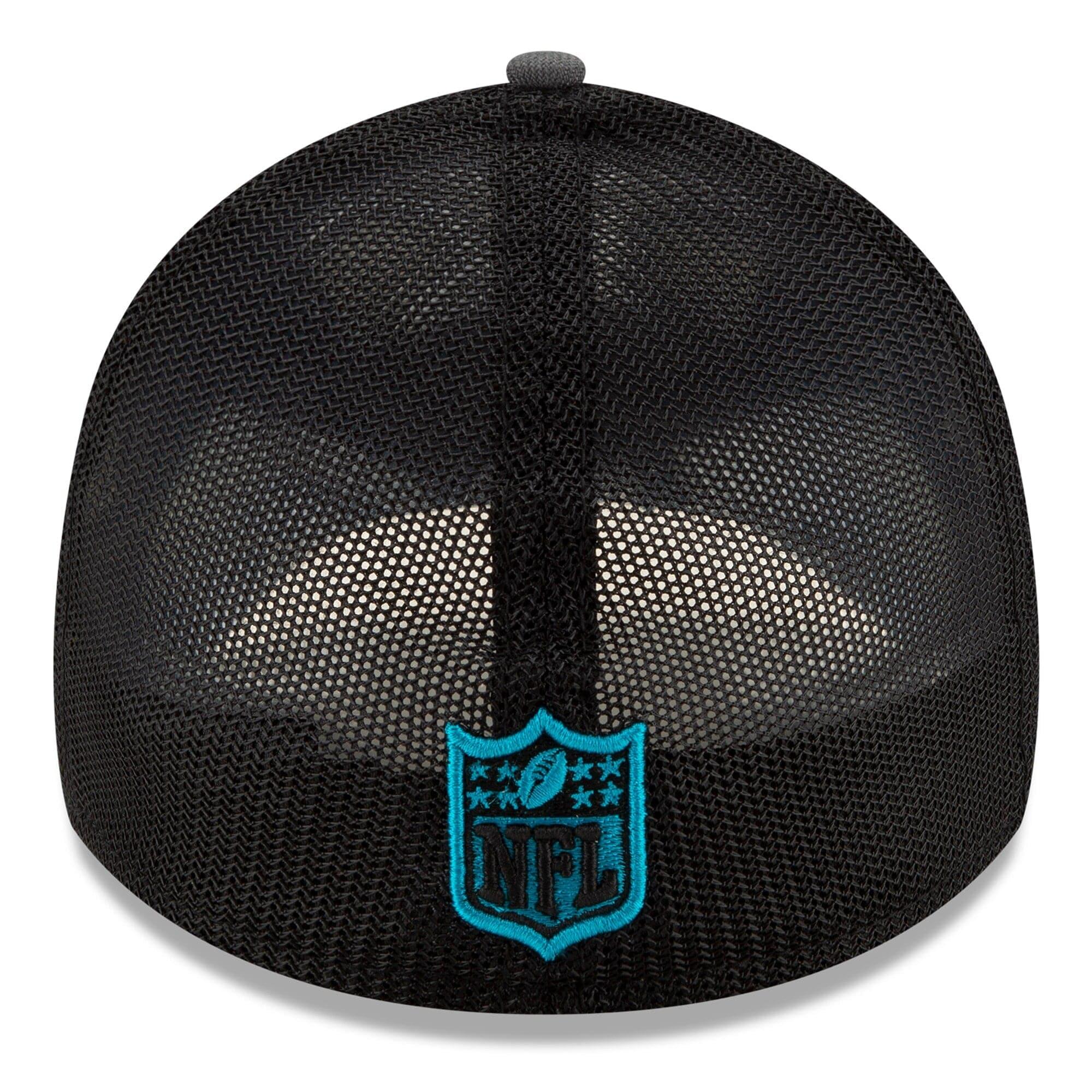 New Era Caps Carolina Panthers New Era 2021 NFL Draft 39THIRTY Flex Fit Curve Hat - Graphite