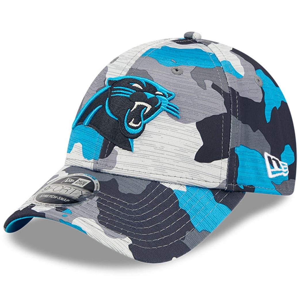 New Era Caps Carolina Panthers New Era NFL 22 Training Camp 9FORTY Stretch Snap Hat - Camo