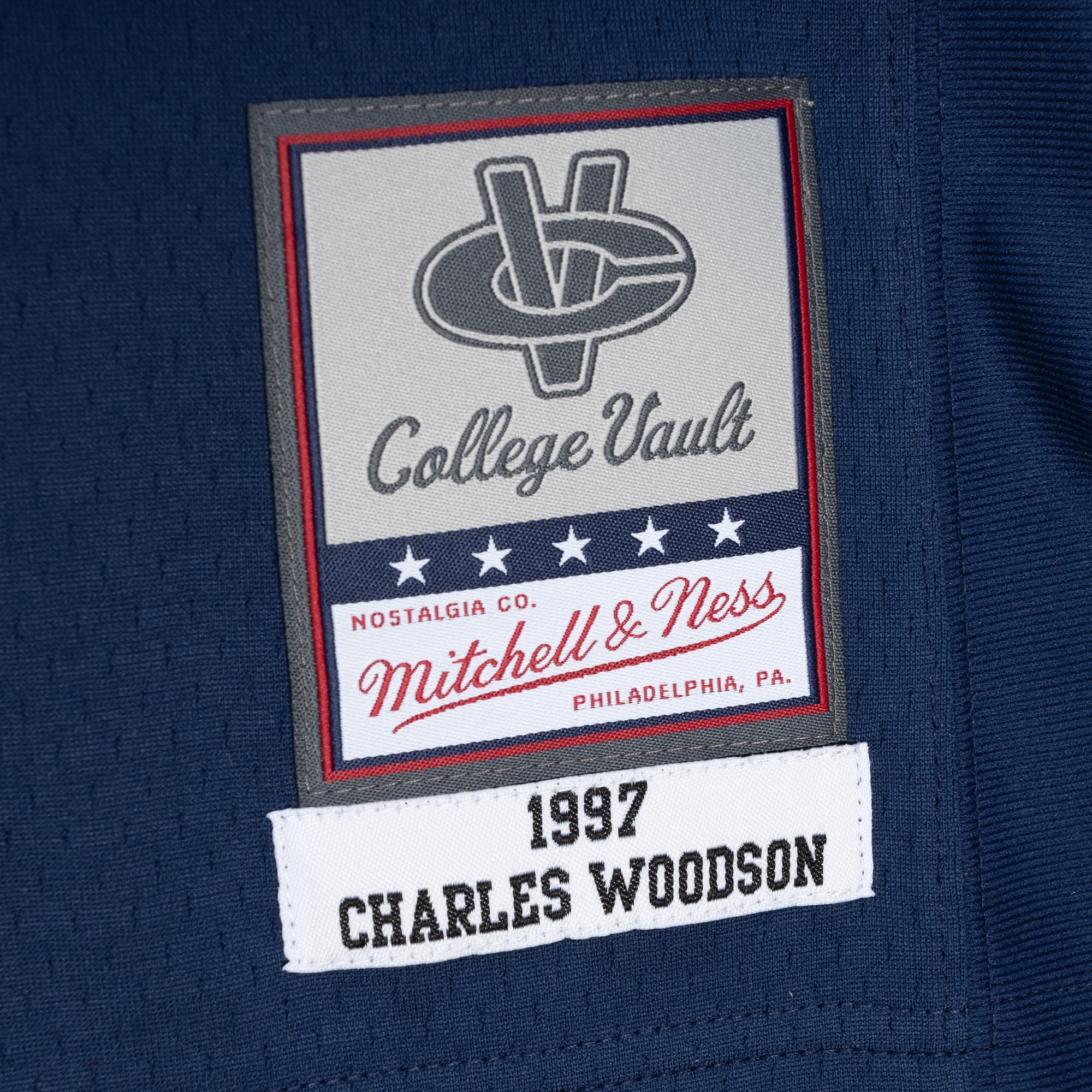 Mitchell And Ness Jerseys Charles Woodson Michigan Wolverines 97-98 Mitchell & Ness NCAA Legacy Jersey - Navy
