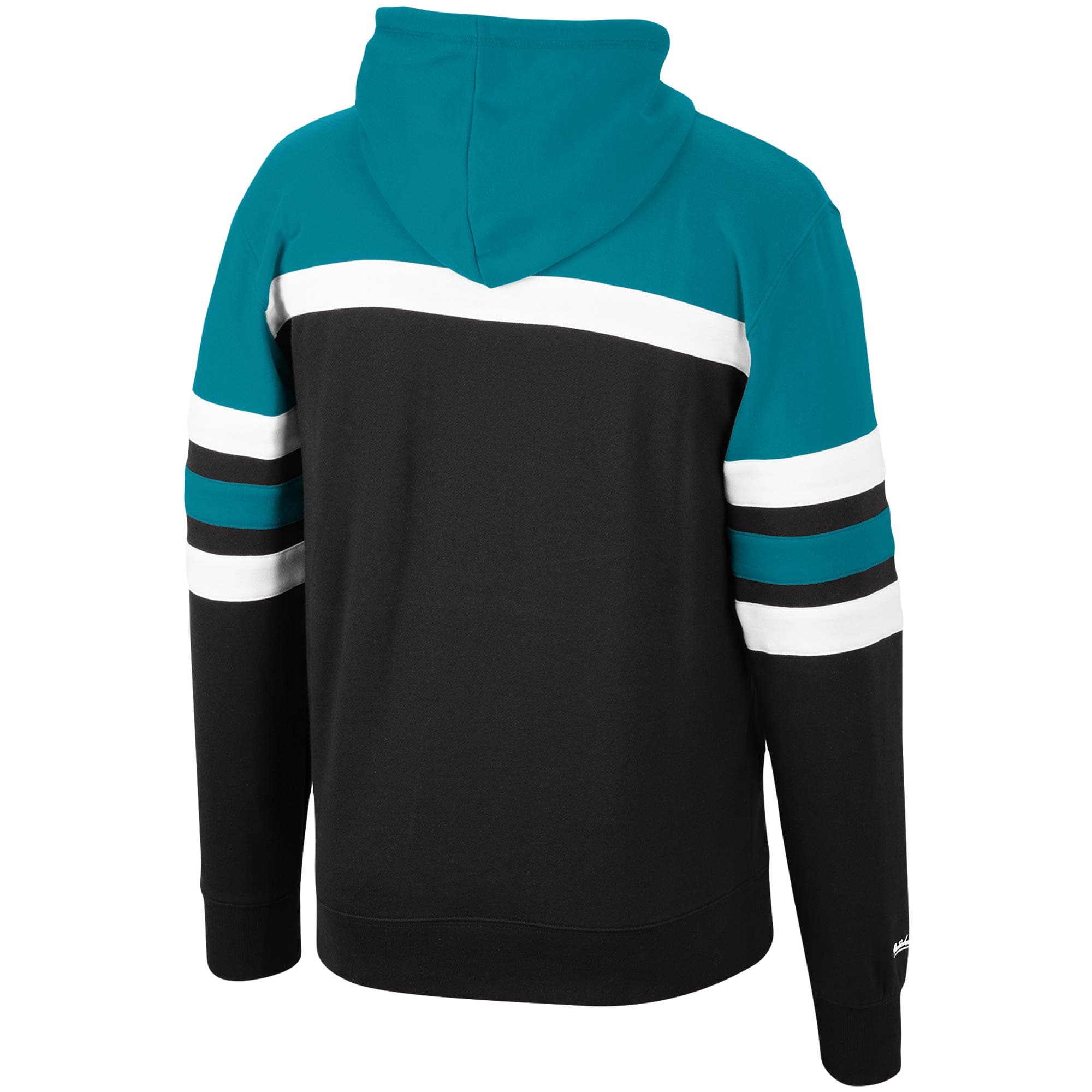 Mitchell And Ness Jumpers Charlotte Hornets Mitchell & Ness NBA Head Coach Hoodie Jumper - Teal