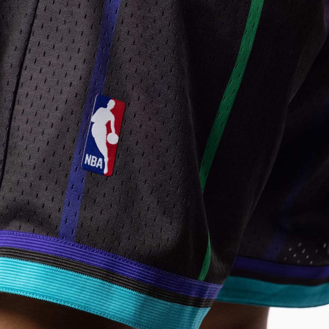 Mitchell And Ness Shorts Charlotte Hornets Mitchell & Ness NBA Reload 2.0 92-93 Swingman Shorts - Black