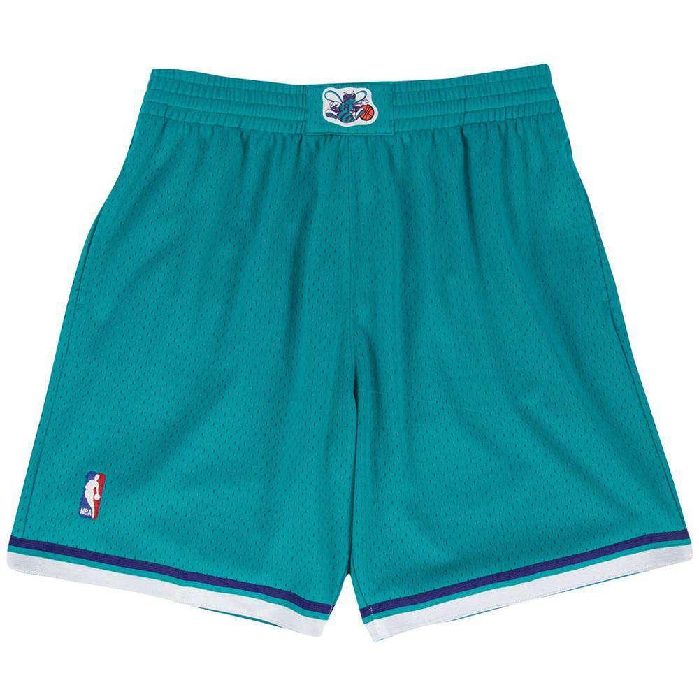 Mitchell And Ness Shorts M Charlotte Hornets Mitchell & Ness NBA Swingman Shorts - Teal