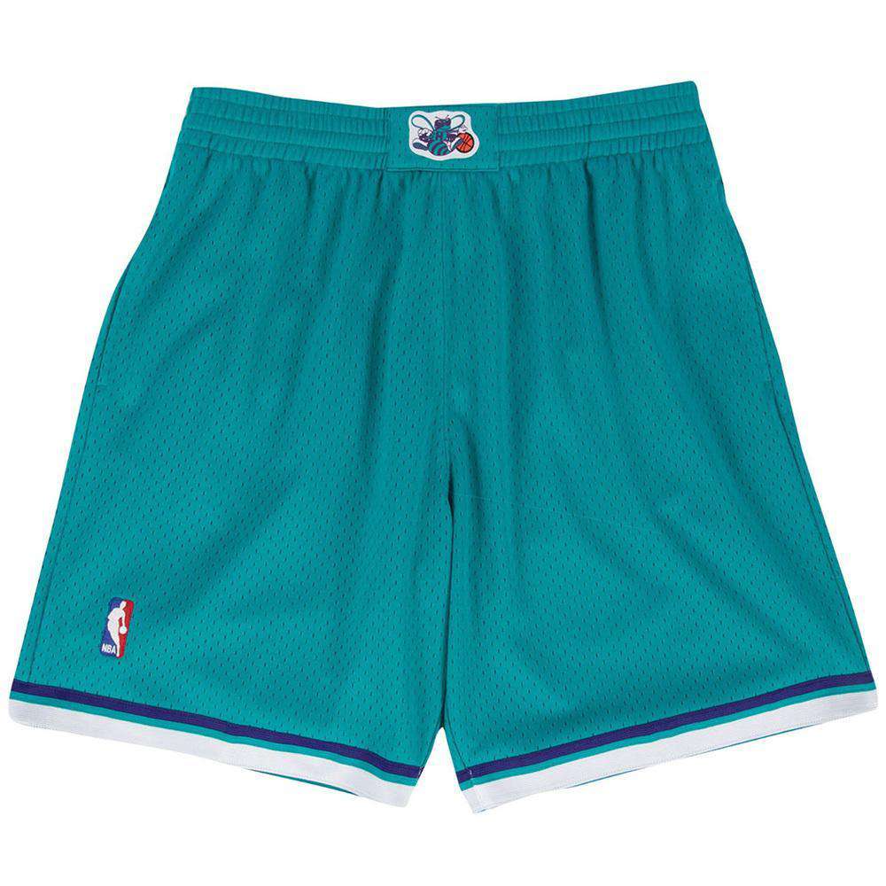 Mitchell And Ness Shorts Charlotte Hornets Mitchell & Ness NBA Swingman Shorts - Teal