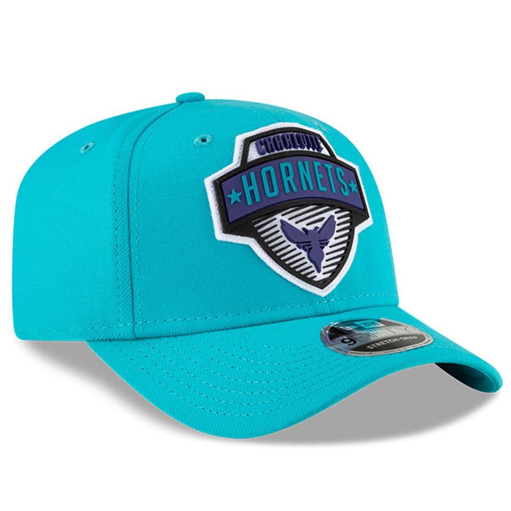 New Era Caps Charlotte Hornets New Era NBA 2020 Tip-Off 9FIFTY Stretch-Snap Curve Hat - Teal