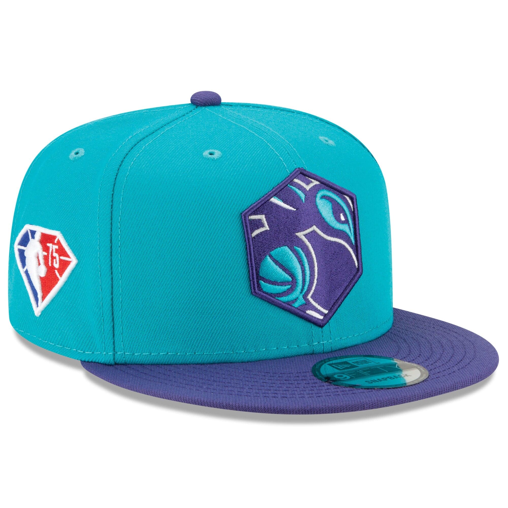 New Era Caps Charlotte Hornets New Era NBA 2021 Draft 9FIFTY Snapback Hat - Teal