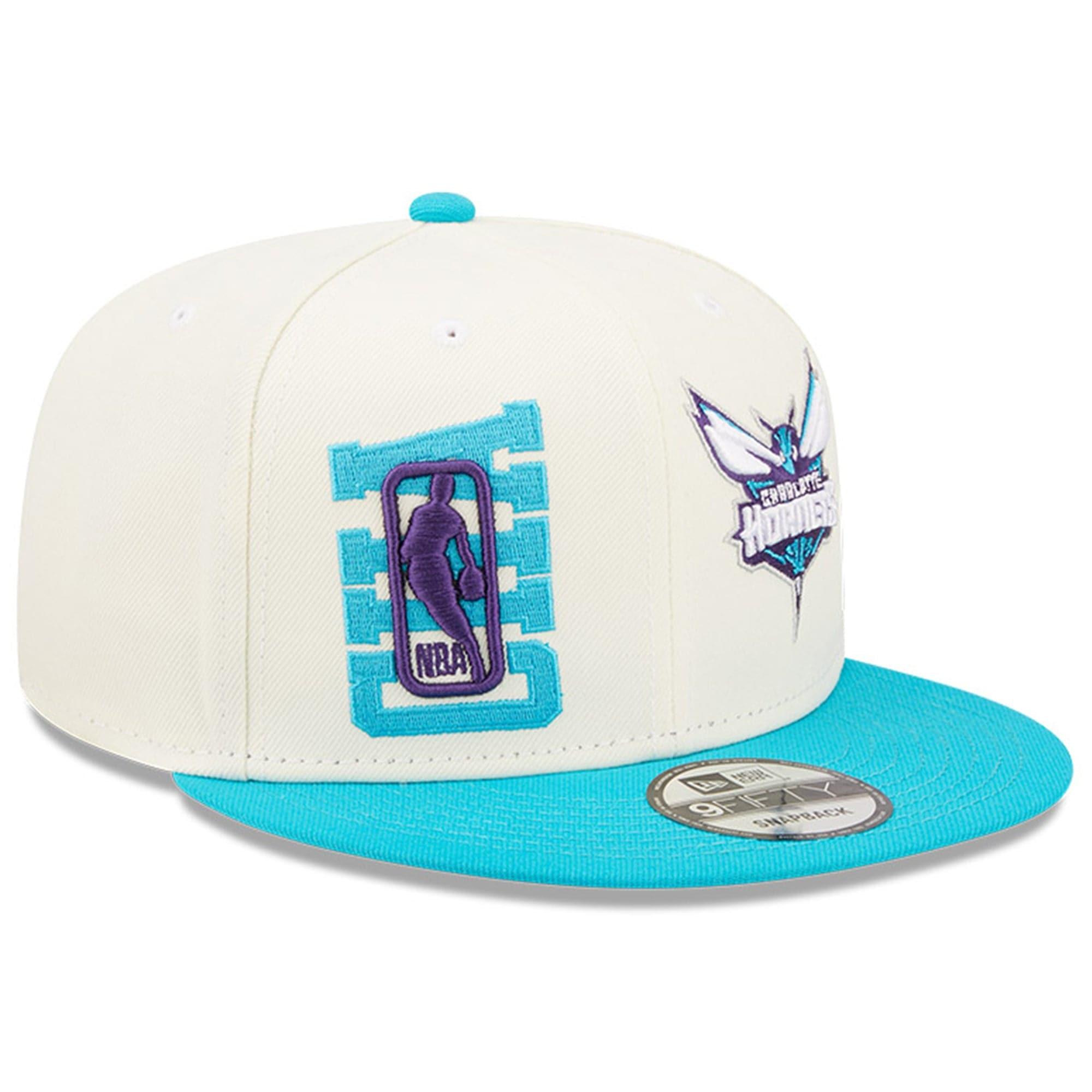 New Era Caps Charlotte Hornets New Era NBA 2022 Draft 9FIFTY Snapback Hat - Cream