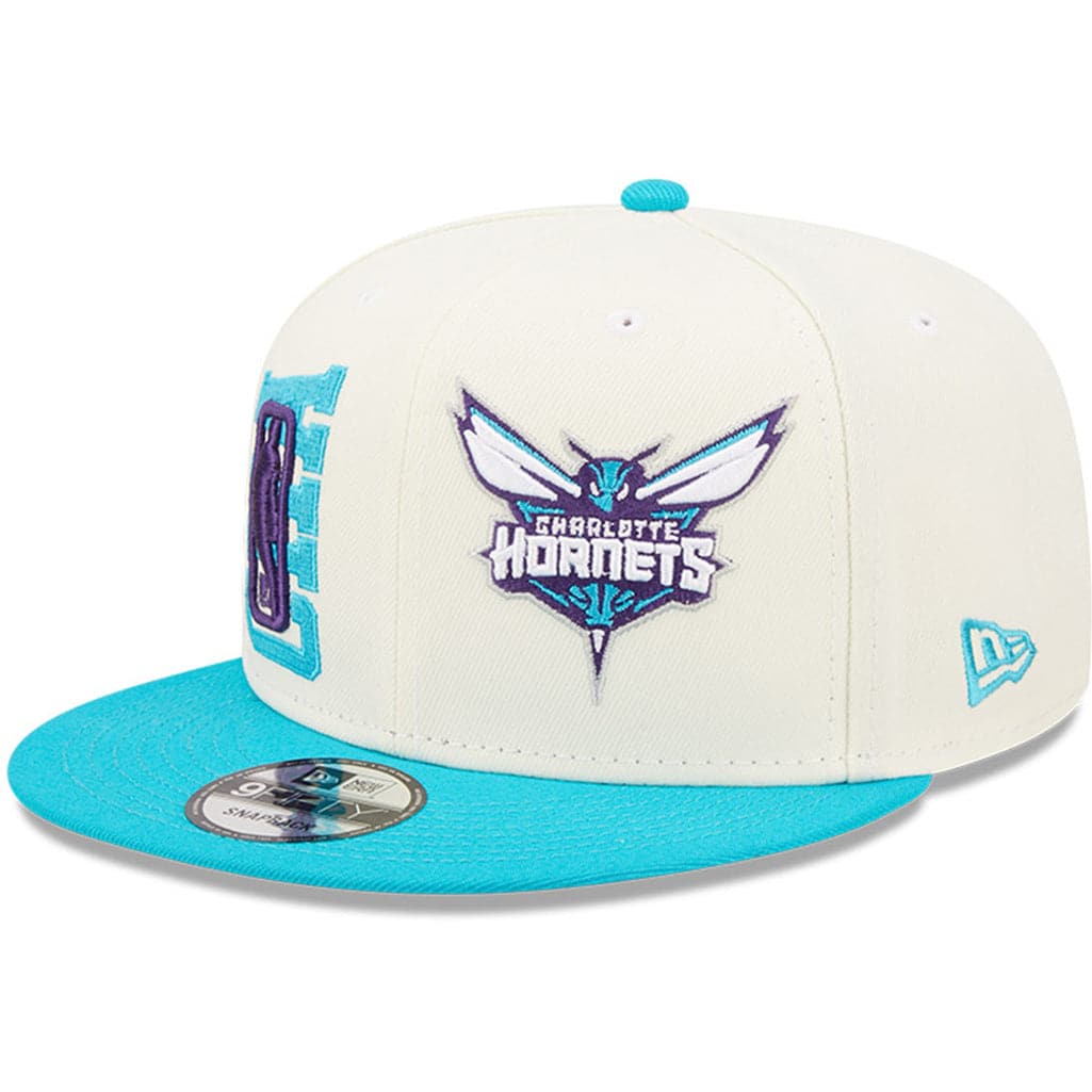 New Era Caps Charlotte Hornets New Era NBA 2022 Draft 9FIFTY Snapback Hat - Cream